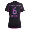 Damen Fußballbekleidung Bayern Munich Joshua Kimmich #6 Auswärtstrikot 2023-24 Kurzarm